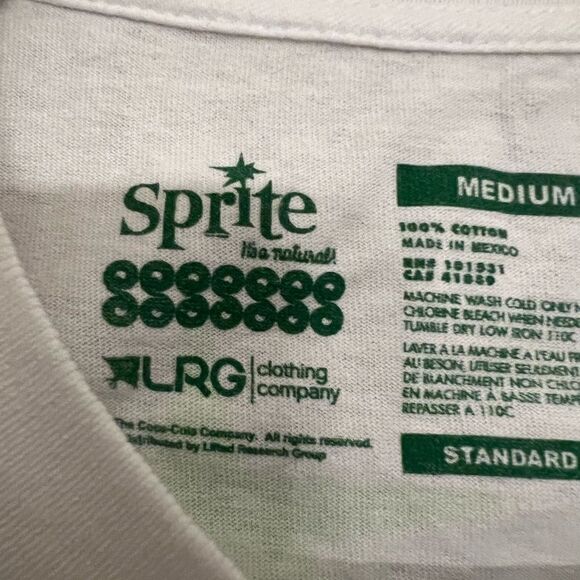 LRG Lifted Research Group x Sprite Retro throwback Men’s size Medium L/S T-shirt - Picture 4 of 6
